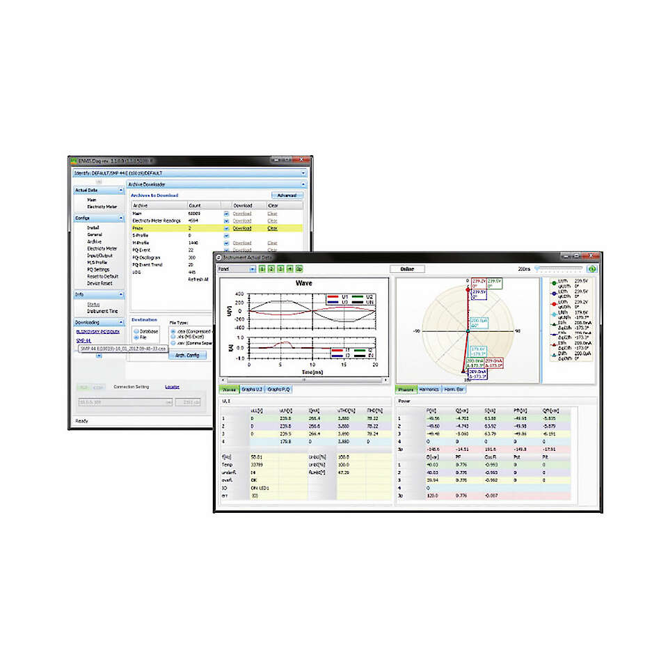 Energiemanagement und PQ Analyse – ENVIS